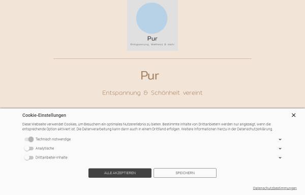 Vorschau von www.pur-entspannung.de, Pur Entspannung