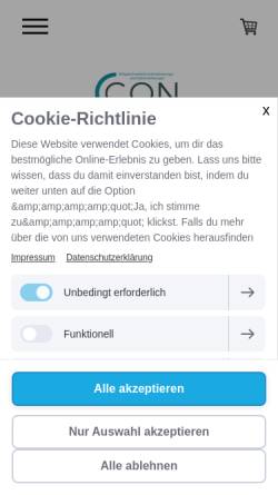Vorschau der mobilen Webseite www.chiemgau-control.de, Chiemgau Control UG haftungsbeschränkt