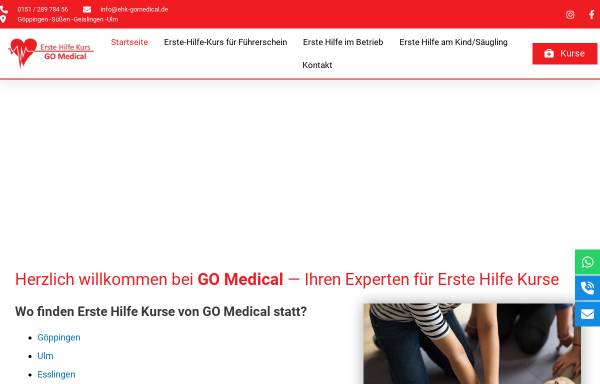 Vorschau von ehk-gomedical.de, GO Medical