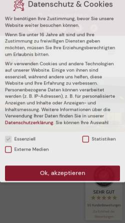 Vorschau der mobilen Webseite finanzierungsdesign.de, Finanzierungsdesign GmbH