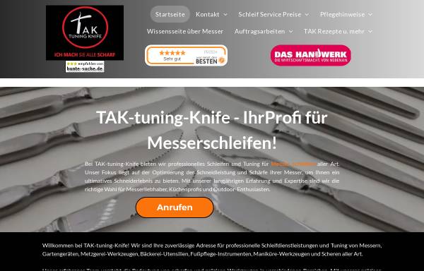Vorschau von www.xn--messer-schrfen-lassen-f2b.de, TAK-tuning-Knife