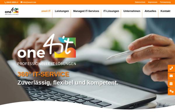 Vorschau von one4-it.de, one4 IT GmbH