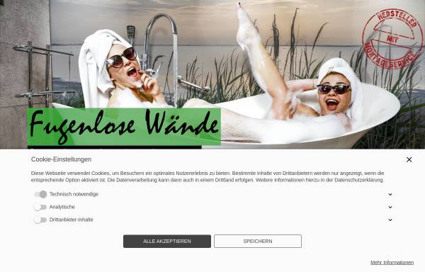 Vorschau von www.wandbreite.de, Wandbreite GmbH