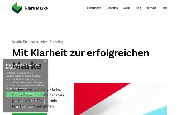 Vorschau von www.klaremarke.studio, klare Marke GbR