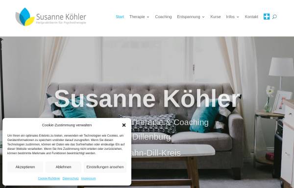 Vorschau von zentrum-therapie-coaching.de, Susanne Köhler