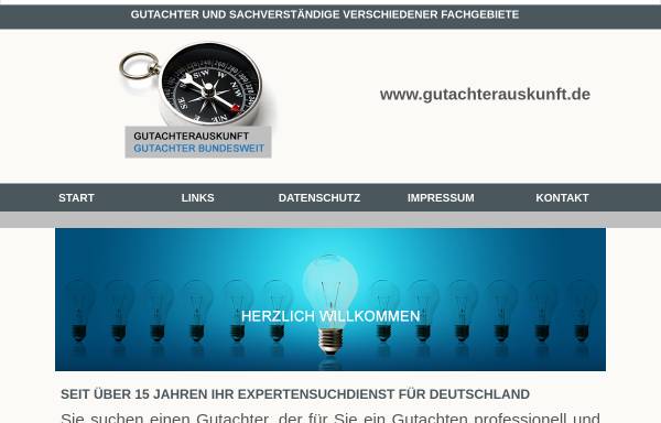 Vorschau von www.gutachterauskunft.de, Netzer & Netzer UG (haftungsbeschränkt)