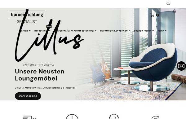 Vorschau von bueroeinrichtung-spezialist.de, office & living GmbH