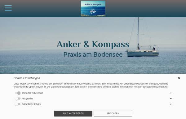 Vorschau von www.mz-anker-kompass.de, Praxis Anker & Kompass