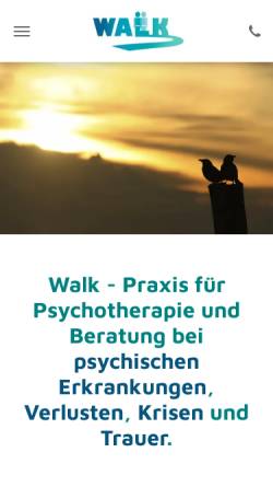 Vorschau der mobilen Webseite www.walk-foerderung.de, Walk