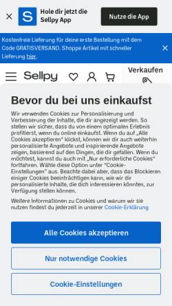 Vorschau der mobilen Webseite www.sellpy.de, Sellpy
