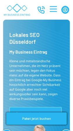 Vorschau der mobilen Webseite www.my-business-eintrag.de, My-Webnet GmbH