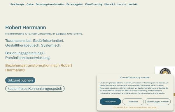 Vorschau von robertherrmanncoaching.com, Robert Herrmann