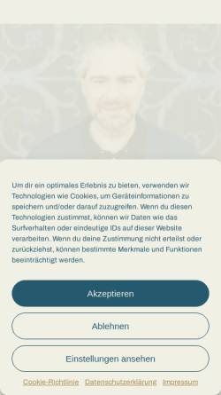 Vorschau der mobilen Webseite robertherrmanncoaching.com, Robert Herrmann