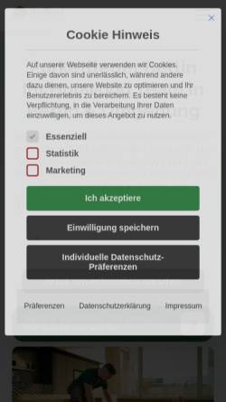 Vorschau der mobilen Webseite hoowood.de, Hoowood Bodenleger