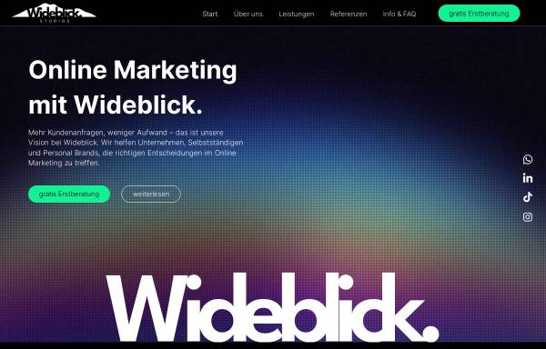 Vorschau von www.wideblick.de, Wideblick Studios