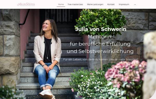 Vorschau von www.juliavonschwerin.de, Julia von Schwerin Coaching