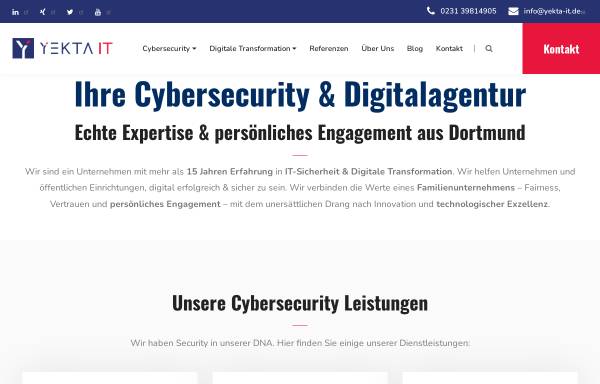 Vorschau von yekta-it.de, Yekta IT GmbH