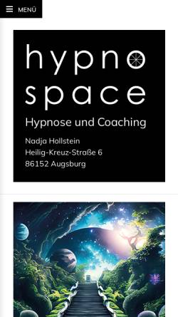 Vorschau der mobilen Webseite www.hypnospace.de, Hypnospace