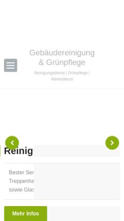 Vorschau der mobilen Webseite www.gebaeudeservice-nrw.de, VIVO Gebäudeservice