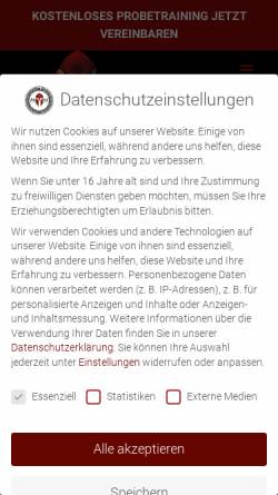 Vorschau der mobilen Webseite www.agoge-selbstverteidigung.de, AGOGE Selbstverteidigung