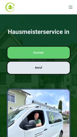 Vorschau der mobilen Webseite hausmeisterservice-schneider.com, Hausmeisterservice Schneider