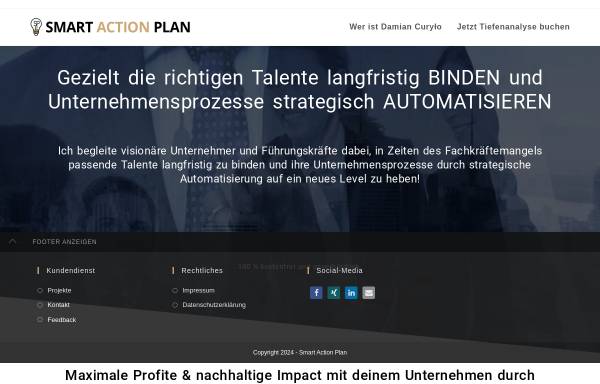 Vorschau von www.smartactionplan.eu, Smart Action Plan