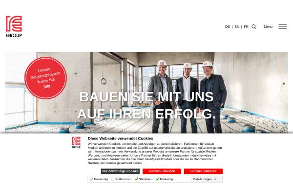 Vorschau von ie-group.com, IE Engineering Group AG