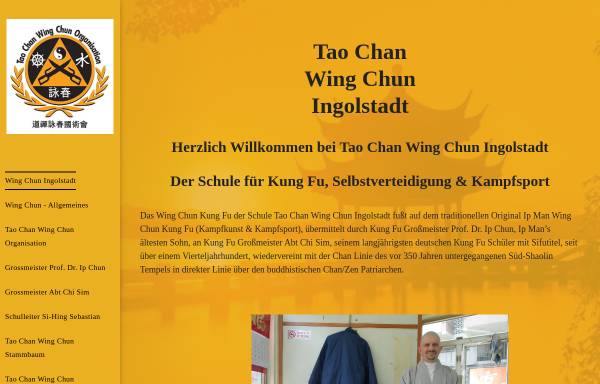 Vorschau von www.wingchun-ingolstadt.de, Tao Chan Wing Chun Ingolstadt