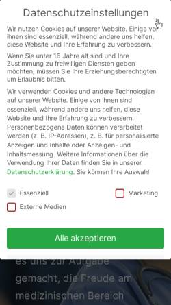 Vorschau der mobilen Webseite mmp-personalservice.de, Medical & More Personalservice UG (haftungsbeschränkt)