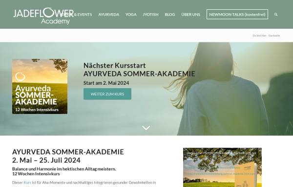 Vorschau von jadeflower.academy, Jadeflower Academy GmbH & Co KG
