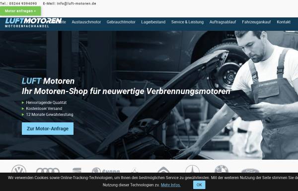 Vorschau von luft-motoren.de, LUFT Motoren GmbH