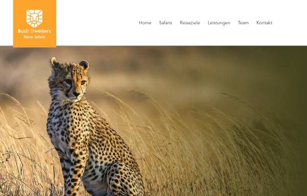 Vorschau von www.deine-kenia-safari.de, Deine Kenia Safari - Bush Dwellers Adventures LTD