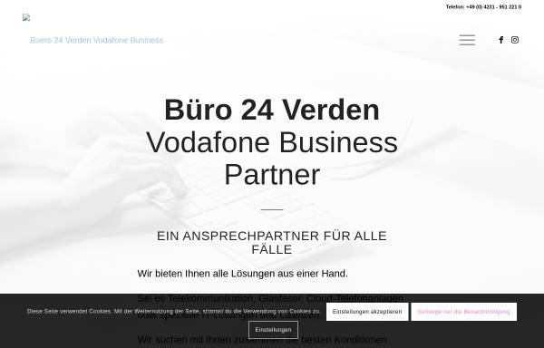 Vorschau von buero24-verden.de, Büro-24 GmbH & Co. KG