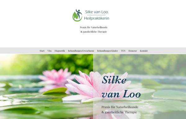Vorschau von www.heilpraktikerpraxis-muenchen.de, Praxis für Naturheilkunde & ganzheitliche Therapie - Silke van Loo