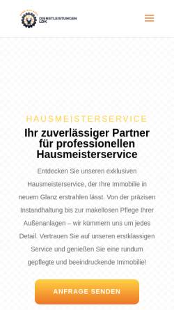 Vorschau der mobilen Webseite dienstleistungen-ldk.de, Dienstleistungen LDK