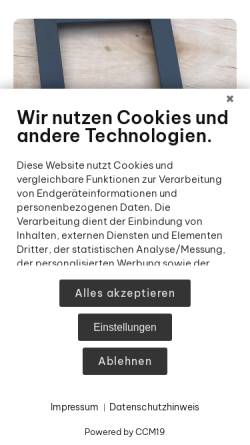 Vorschau der mobilen Webseite cosmoslac.de, COSMOS LAC