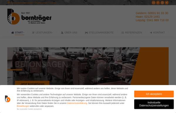 Vorschau von www.borntraeger.de, Markus Bornträger GmbH