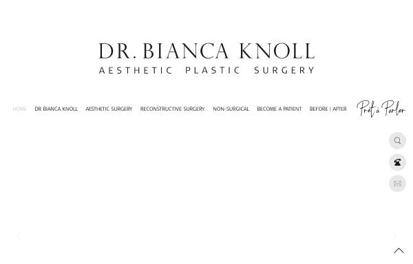 Vorschau von www.dr-bianca-knoll.com, Dr Bianca Knoll