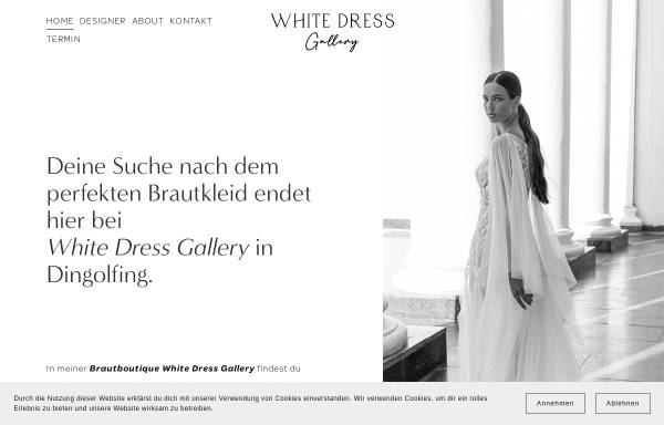 Vorschau von www.whitedressgallery.com, White Dress Gallery - Irina Ruder