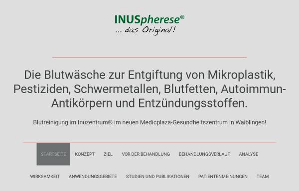 Vorschau von www.inuzentrum.de, Schmerz- und Apheresezentrum Dr. Sauter GbR