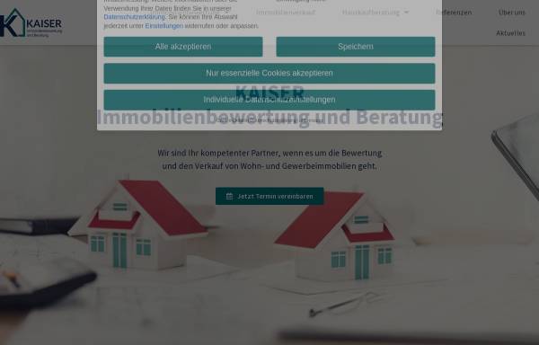 Vorschau von kaiser-immowert.de, Kaiser Immobilienbewertung und Beratung