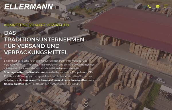 Vorschau von ellermann-paletten.de, W. Ellermann GmbH