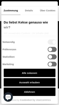 Vorschau der mobilen Webseite hey-tint.de, hey-tint
