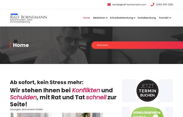 Vorschau von ralf-bornemann.com, Kanzlei Ralf Bornemann