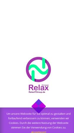 Vorschau der mobilen Webseite relaxitg.de, Relax ITG GmbH