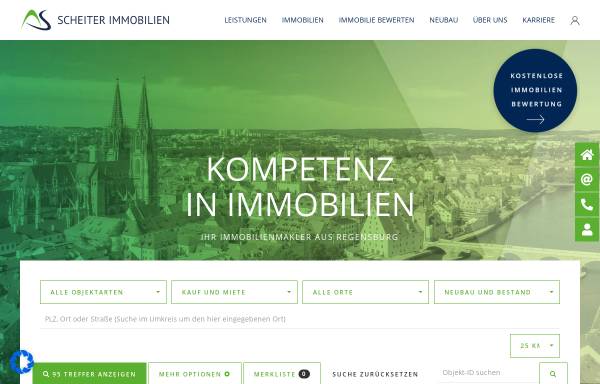 Vorschau von www.scheiter-immobilien.de, SCHEITER IMMOBILIEN GmbH