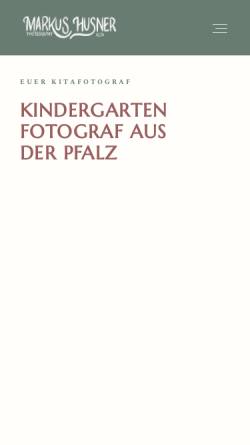 Vorschau der mobilen Webseite euer-kitafotograf.de, Kindergartenfotograf Markus Husner