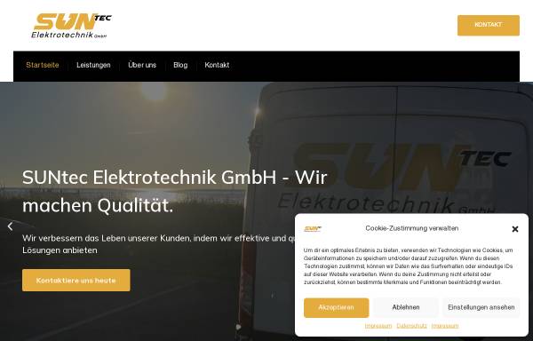 Vorschau von suntec-elektro.de, SUNtec Elektrotechnik GmbH