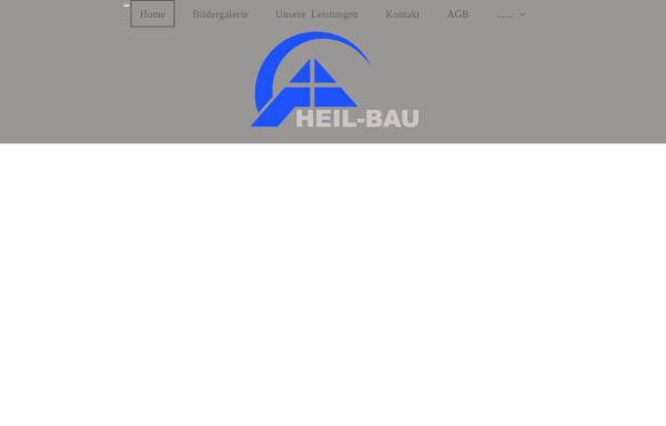 Vorschau von www.heil-bau.com, HEIL-BAU