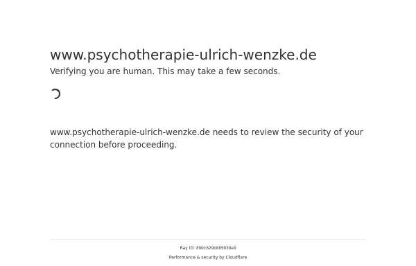 Psychotherapie Ulrich Wenzke
